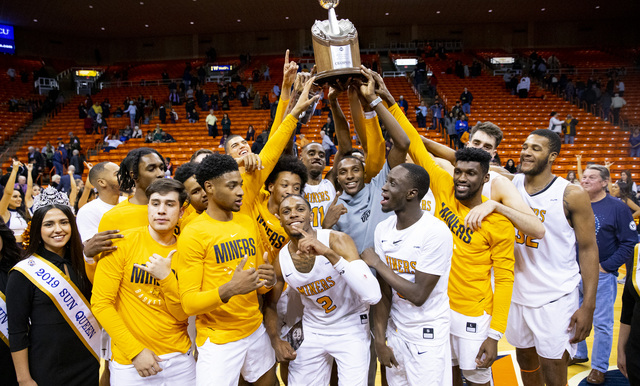 MINERS WIN CHAMPIONSHIP OF THE 58th ANNUAL WESTSTAR BANK DON HASKINS SUN BOWL INVITATIONAL